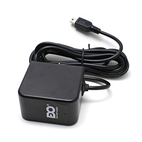 EDO Tech AC Adapter USB Wall Charger for Garmin Drive 60lm 51lm 61lm DriveTrack 71 DriveSmart 51 61 LMT-s 70lmt DriveAssist 51lmt-s DriveLuxe Dezl 570 LMT 580lmt-s GPS Navigator (6.5 Ft Long Cable)