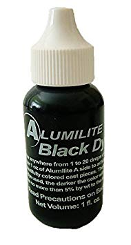 Alumilite Colorant Single Color Liquid Pigment Dye Black