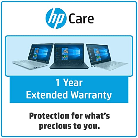 HP Care Pack 1 Year Extended Warranty for 14 15 Series and Chromebook Laptops with Onsite Support