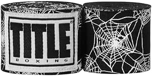 Title Boxing Print Hand Wraps 180" Spider Web