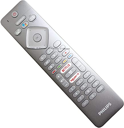 Philips RC4154401/01R 996599002217 Genuine Voice Remote Control for 2018 2019 Android Ambilight LED TVs