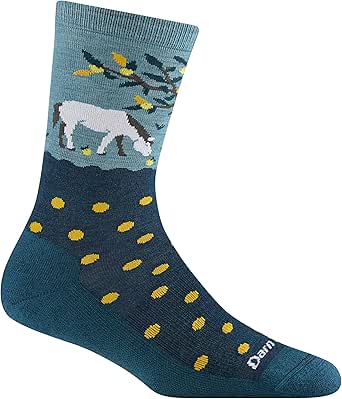 Darn Tough Vermont Women's Wild Life Crew Lightweight Lifestyle Sock (Style 6105)