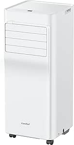 COMFEE Pingüino Aire Acondicionado Portátil 7000 BTU / 1800 Frigorías Breezy Cool Pro – Enfriador de Aire de Bajo Consumo con App Control - Climatizador 3 en 1 Refrigera, Ventila y Deshumidifica