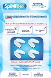 SplinTrex Multi Use Teeth Mouth Guards - 4 PACK - BPA Free - Teeth Grinding Dental Night Guard Athletic Mouth Guard Teeth Whitening Tray - Includes 4 Customizable Mouth Guards and Storage Case