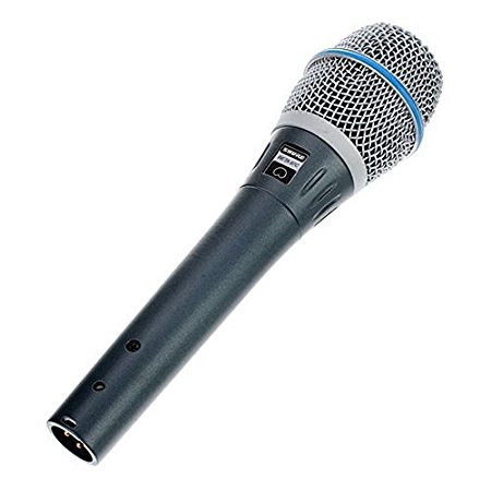 Shure BETA87C Cardioid Condenser Microphone for Handheld Vocal Applications