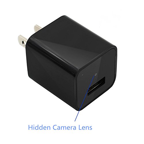 HD 1080P Spy Camera AC Plug USB Wall Charger with 32GB Memory Mini DVR DV Hidden Cammer Video Recorder