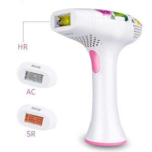 DEESS Permanent Hair Removal System for Women 3 in 1 series 2 Speed-up Version Home Use. 350,000 flashes.Corded Design, No Downtime.Cooling Gel is Not Required, Gift: Goggles.