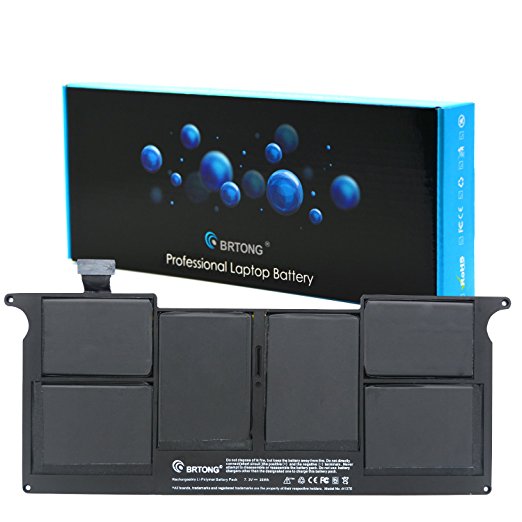 BRTONG High Performance 7.3V 35Wh Laptop Battery for Apple A1375 A1370 (2010) 661-5736 020-6920-A 020-6920-B MacBook Air 11 Inch MC505 MC506 MC505LL/A MC506LL/A MC507LL/A - 18 Months Warranty