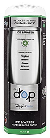 EveryDrop by Whirlpool Refrigerator Water Filter 4 EDR4RXD1Z (Pack of 1)