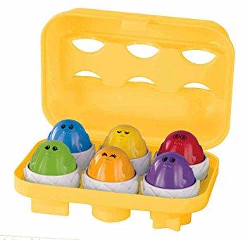 Kidoozie Peek N Peep Eggs - Mentally Stimulating – Employs Tactile Engagement – for ages 12 Months and Up
