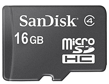 SanDisk 16GB Mobile MicroSDHC Class 4 Flash Memory Card- SDSDQM-016G-B35N