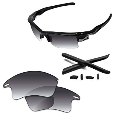 PapaViva Lenses Replacement & Rubber Kits for Oakley Fast Jacket XL