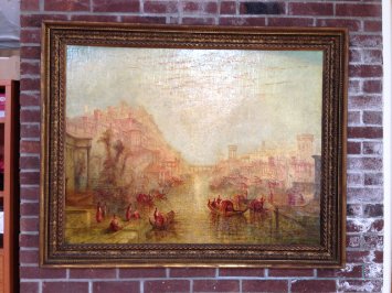 19th Century Oil Painting Attributed to J. M. W. Turner