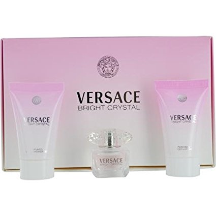 Versace Bright Crystal 3 Piece Miniature Set