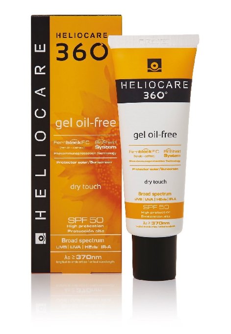 Heliocare 360° Gel Oil-free SPF 50 UVA, UVB Sunscreen 50ml