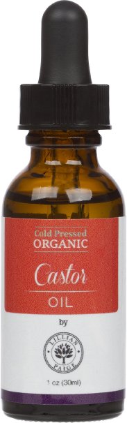 Organic Cold Pressed Castor Oil - 100% Pure Best Quality - Eyelashes, Eyebrows, Skin, and Hair Treatment - Best for Healthy Growth and Strength Treatment - (Unscented, 1 oz (30ml))