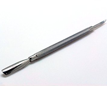 Viba Professional Hypoallergenic Stainless Steel Hard-Chrome-Plated Double-Ended Cuticle Pusher 106