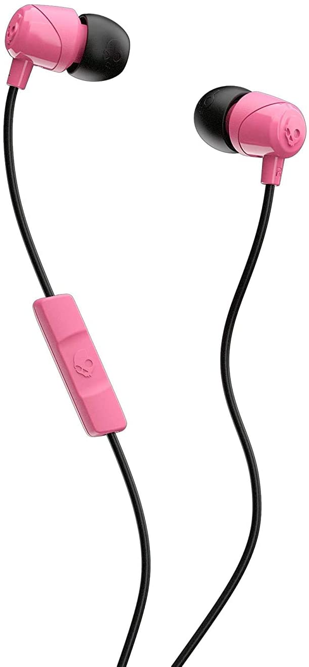 Skullcandy Jib Earbuds with Microphone, Pink (S2DUYK-630)