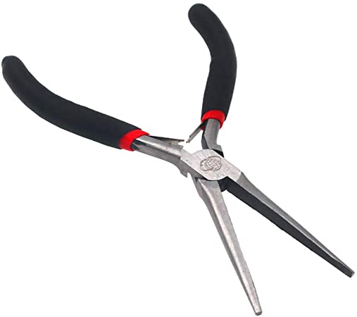 Mini Long Needle Nose Pliers for Jewelry Making, 6 Inch