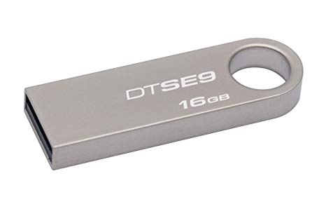 Kingston DataTraveler SE9 USB 2.0 Flash Drive, 16GB