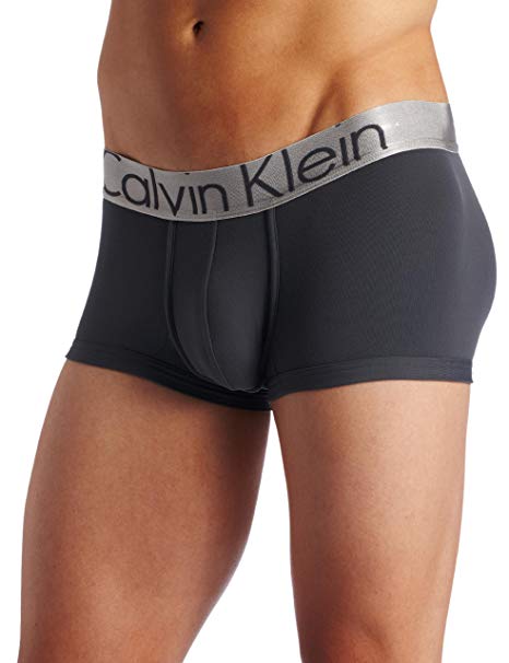 Calvin Klein Men's Steel Micro Low Rise Trunks