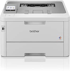 Brother HL-L8240CDW | Imprimante Laser Couleur | Recto Verso | WiFi/UBS/Ethernet | Compact & Silencieuse | Imprime jusqu'à 30 Pages par Minute