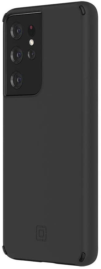 Incipio Duo Case for Samsung Galaxy S21 Ultra 5G (Black) Certified by Samsung [3.5 m Dropproof I Qi Compatible Cover I Extremely Robust Mobile Phone Case I Hybrid ]
