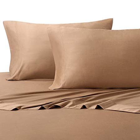 Royal Hotel ABRIPEDIC Bamboo Sheets, 600 Thread Count, Silky Soft Sheets 100% Viscose from Bamboo Sheet Set, Queen, Taupe