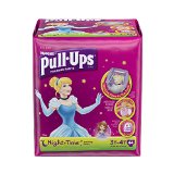 Pull-Ups Training Pants Night Time for Girls 3T-4T 44 Count Pack of 2