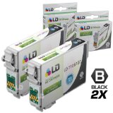 LD Remanufactured Ink Cartridges High Capacity Replacement for Epson T126120 2xBlack 2-Pack