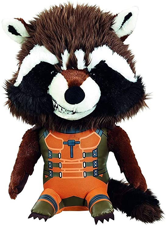 MARVEL Medium Talking Rocket Raccoon Plush Toy