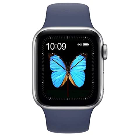 t500 Smart Watch Bluetooth Smart Wrist Watch for Smartphones ,Bluetooth Smart Unisex Watch for Boys, Girls, Mens and Womens ,Smart Watch (Blue)