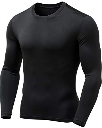 Tesla Men's Thermal Wintergear Compression Baselayer Long Sleeve Tops