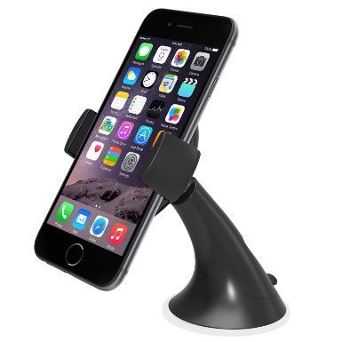 Car Mount iOttie Easy View Universal Car Mount Holder for iPhone 6s 5s 5c Samsung Galaxy S6 Edge Plus S6 S5 S4  - Retail Packaging - Black