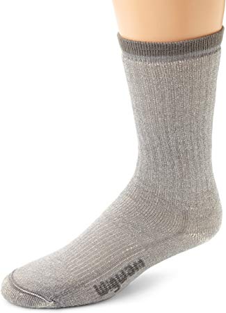 Wigwam Men's Merino Wool Comfort Hiker midweight Crew Length Socks