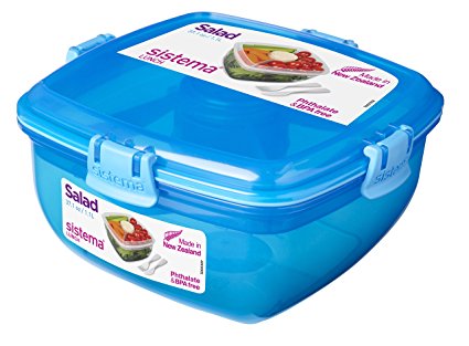 Sistema Klip It 37-Ounce Salad to Go Container