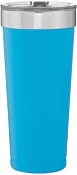 Double Wall 18/8 Stainless Steel Copper Vacuum Insulated Thermal Tumbler 20.9 oz. - Matte Aqua