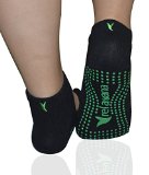 Premium YogaPilatesBarreTai Chi Socks 2 Pairs - Best Non Slip Skid Full Toe Open Instep Socks with Grips - Latest Fashionable and Stylish Design - Perfect Fit - Protect and Keep Moisture Off Your Feet - 30 Day Guarantee