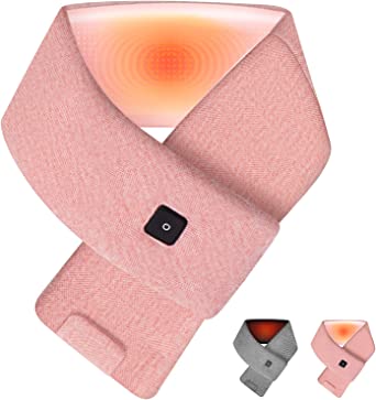 SYDIXON Heated Scarf, Adjustable Heating Scarf USB Heated Scarfs for Women Rechargeable