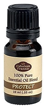 Protect (Compared t0 Thieves) 100% Pure, Undiluted Essential Oil Blend Therapeutic Grade - 10 ml. Great for Aromatherapy! Blend of Clove, Lemon, Cinnamon, Eucalyptus and Rosemary Essential Oil. (10ml (.33oz))