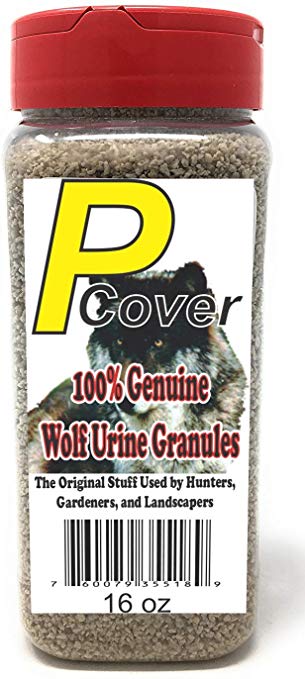 The Pee Mart - Wolf P-Cover 16 fl oz Wolf Urine Granules!
