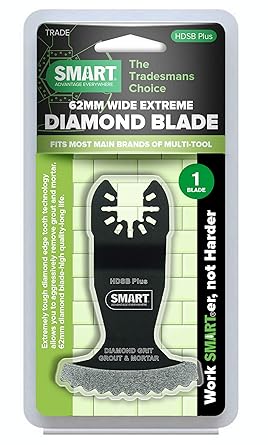 SMART HDSBPLUS Trade 62 mm Extreme Diamond Blade, Black
