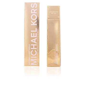 Michael Kors Eau de Parfum Spray for Women, 24k Brilliant Gold, 3.4 Ounce