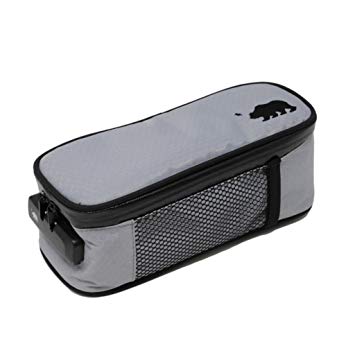 Cali Crusher 100% Smell Proof Soft Case w/Combo Lock (9.5"x4"x3.5") (Gray)