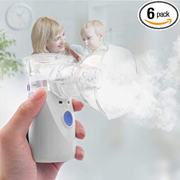 Vios ebulizr Machine,pari Nebulizer Machine one-Click Simple Operation for Childs&Adults,Easy to Handle Both Batteries and USB,Good for Cold,Cough,Beauty andother Things