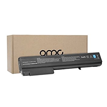 OMCreate New Laptop Battery for HP Compaq NX9420 8510 8510W 8710W 8710P 8510P NC8430 NX7400 NX8200 NX8230 NX9400, fits P/N PB992A - 12 Months Warranty [Li-ion 6-Cell]