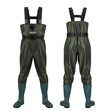 Magreel Chest Waders for Men Women with Boots, Waterproof Fishing Hunting Waders, Size 9 -Size 13