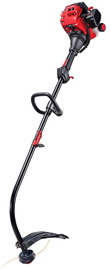 Craftsman WC205 25cc, 2-Cycle 17-Inch Attachment Capable Curved Shaft WEEDWACKER Gas Powered String Trimmer