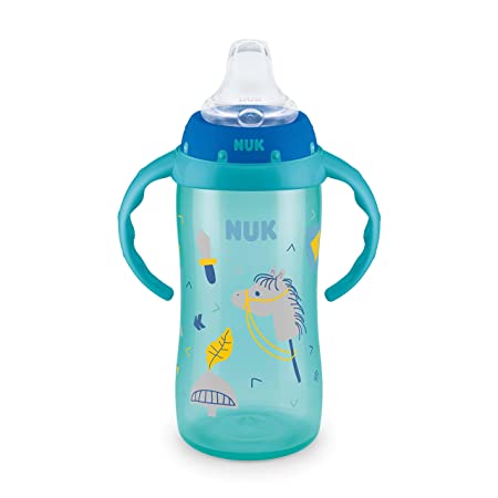 NUK Large Learner Sippy Cup, 10 Ounce (Colors may vary)