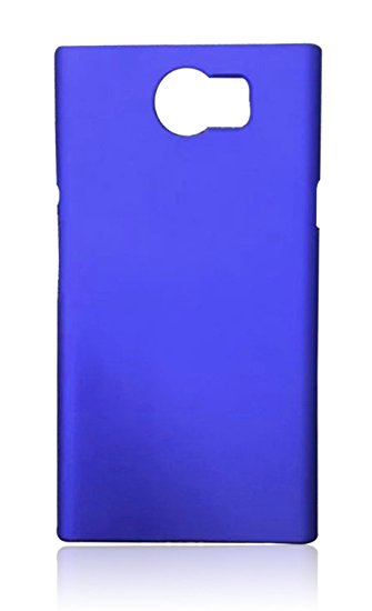 MYLB hard gel back case cover shell for BlackBerry Priv smartphone (BLUE)